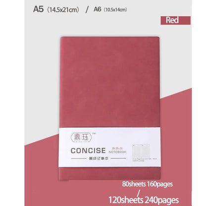 A5 Lined Notebook – Business Notepad with 160/240 Pages | Portable Daily Journal - ZOOMNSTORE