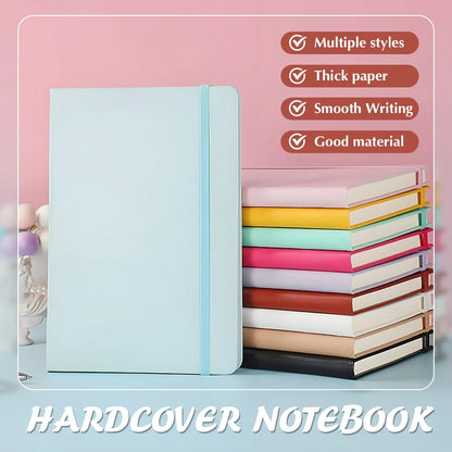 A5 PU Notebook – Business Notebook with 200 Pages, Memo Paper Included - ZOOMNSTORE