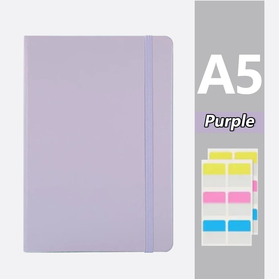 A5 PU Notebook – Business Notebook with 200 Pages, Memo Paper Included - ZOOMNSTORE