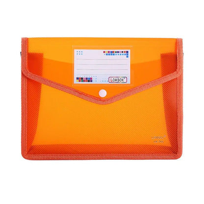 A5 Plastic File Folders - Large Capacity PVC Document Pouch for Office & School - ZOOMNSTORE