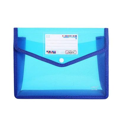 A5 Plastic File Folders - Large Capacity PVC Document Pouch for Office & School - ZOOMNSTORE