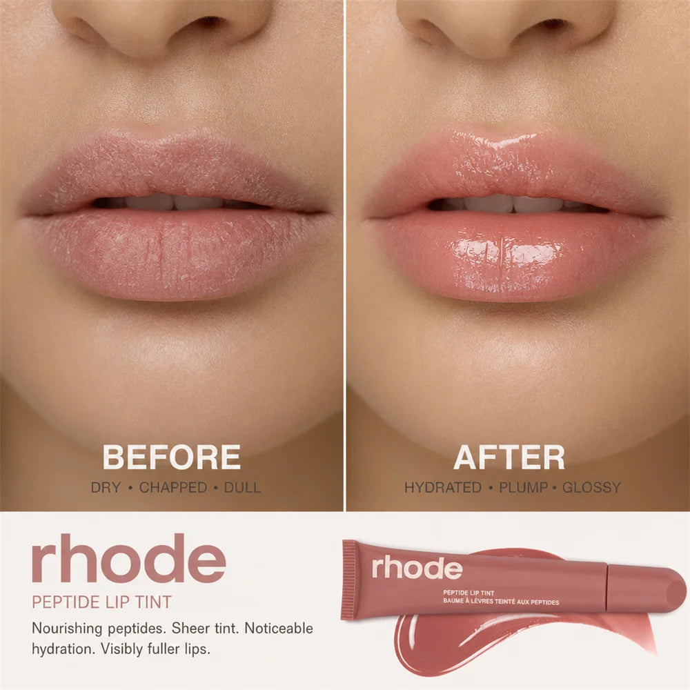 Summer Limited Edition Lip Gloss Nourishing Moisturizing Lipstick ﻿Women Daily Cosmetic Espresso Raspberry Toast