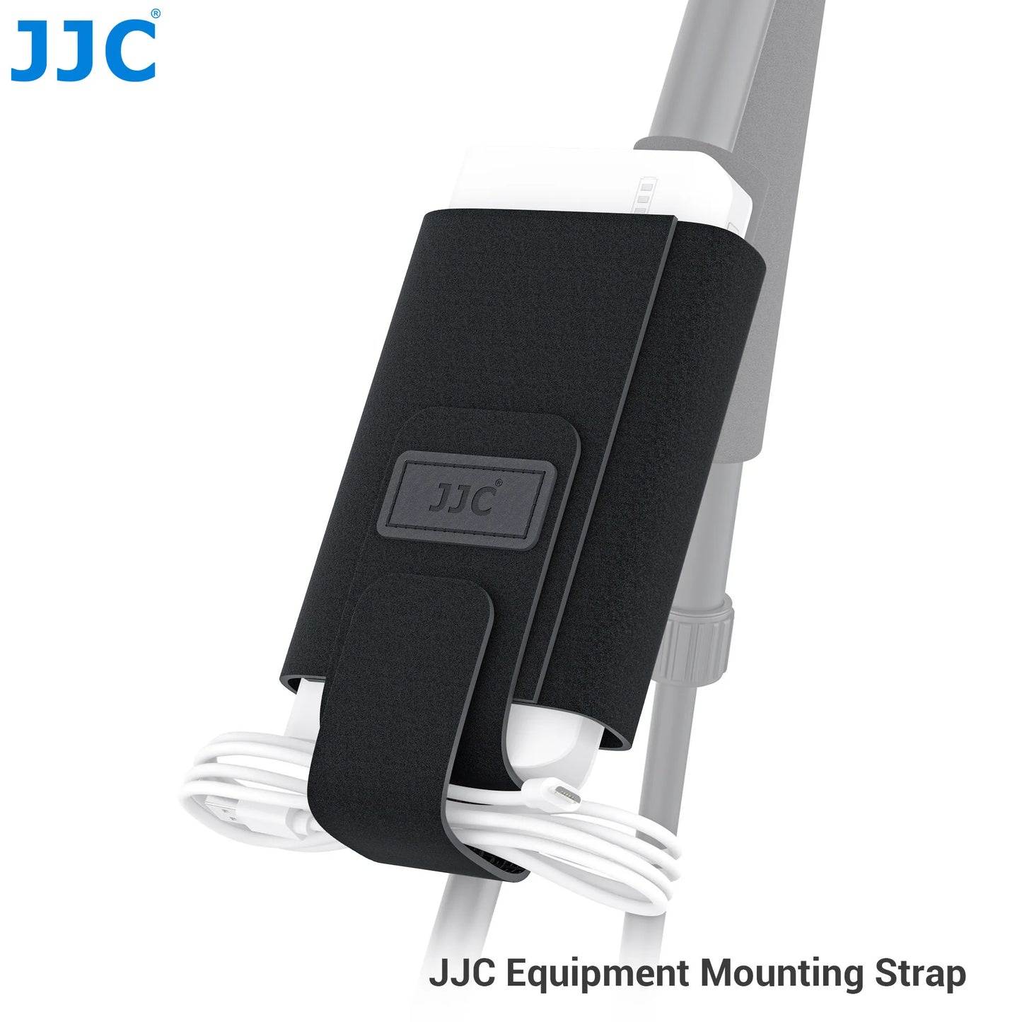 JJC Tripod Legs Mounting Strap Universal Equipment Mounting Strap Bag for Tripod,Light Stand,Photography Ladder,Pole,Beam etc.
