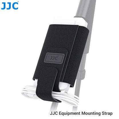 JJC Tripod Legs Mounting Strap Universal Equipment Mounting Strap Bag for Tripod,Light Stand,Photography Ladder,Pole,Beam etc.