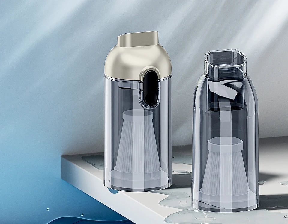 Wireless Car Vacuum Cleaner - Portable Handheld Mini Vacuum With Powerful Suction