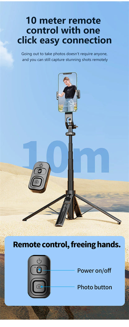 FANGTUOSI 2026 new Tripods For Mobile Phone Camera Holder Clip Smartphone Monopod With big light and microphone Stand For Phone