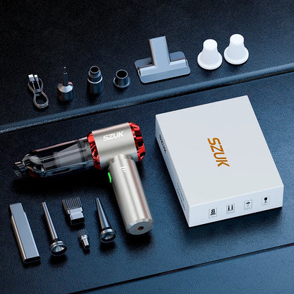 Wireless Car Vacuum Cleaner - Portable Handheld Mini Vacuum With Powerful Suction