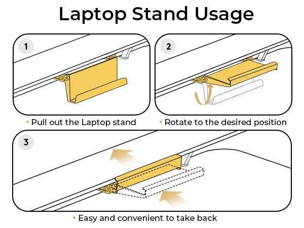Electric Standing Desk | Height Adjustable Sit Stand Desk with Drawers & Quiet Motor