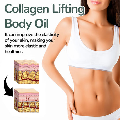 100ML Collagen Body Essence Oil Daily Moisturizing Enhance Skin Elasticity Non-greasy Reduce Dryness Tightening Body Care Oil