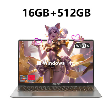 ACEMAGIC Gaming Laptop - AMD Ryzen 7 5700U 16GB RAM 512GB SSD 161 FHD 1920x1080 Backlit Keyboard - ZOOMNSTORE
