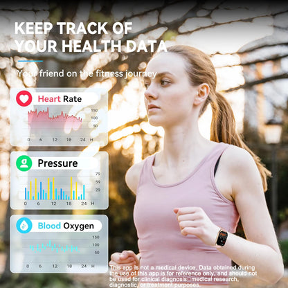 AI Voice Assistant Watch - Smart Fitness Tracker with Heart Rate Monitor & 100 Sports Modes - ZOOMNSTORE