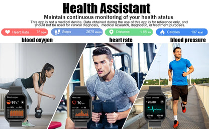 AI Voice Assistant Watch - Smart Fitness Tracker with Heart Rate Monitor & 100 Sports Modes - ZOOMNSTORE