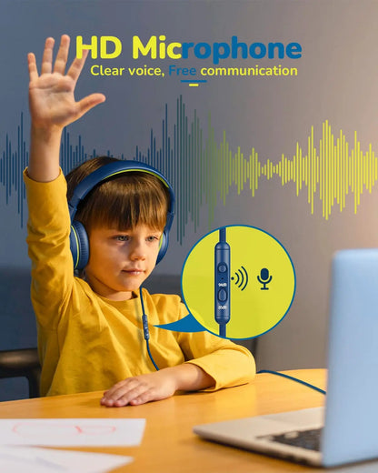 AWATRUE AT2 Gaming Headset - 35mm Surround Stereo Headphones with Mic for PC Laptop Kids - ZOOMNSTORE