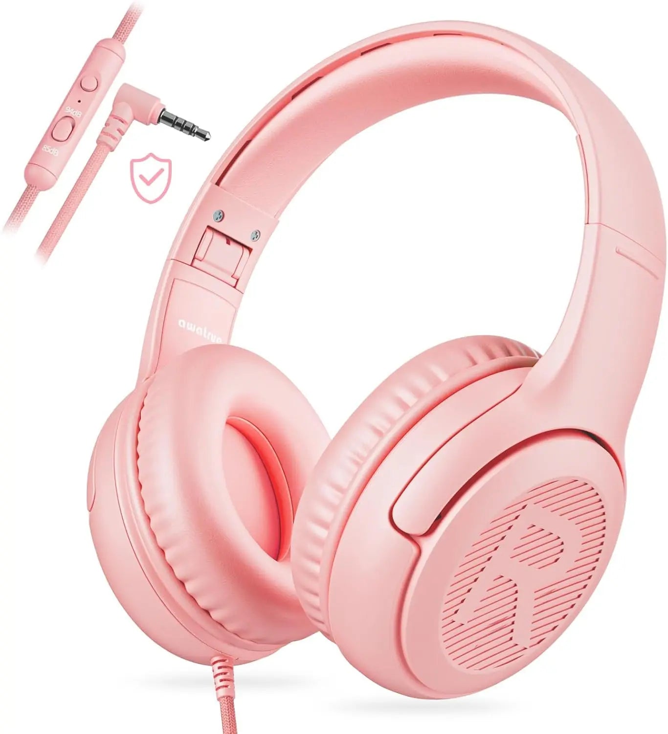 AWATRUE AT2 Gaming Headset - 35mm Surround Stereo Headphones with Mic for PC Laptop Kids - ZOOMNSTORE