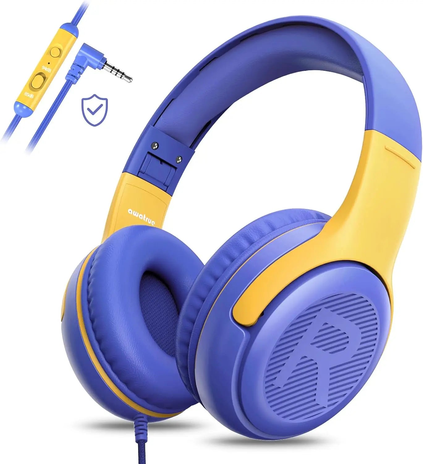 AWATRUE AT2 Gaming Headset - 35mm Surround Stereo Headphones with Mic for PC Laptop Kids - ZOOMNSTORE