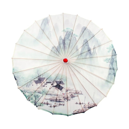 Chinese Oiled Paper Umbrella Japanese Women Decorative Umbrella for Costumes Photography Bridesmaids Party Scenery