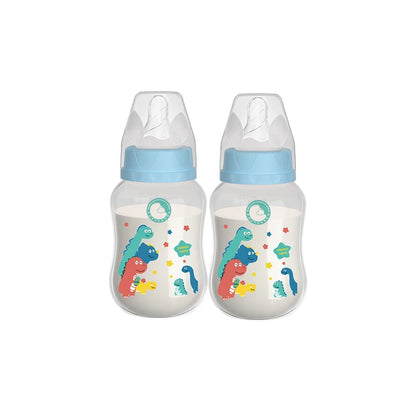 MAMIJOY 2PCS 150/240ML Baby Bottle Milk Bottle Anti-drop Heat-resistant Newborn Bottle Newborn Feeding Supplies BPAFREE BB01/02