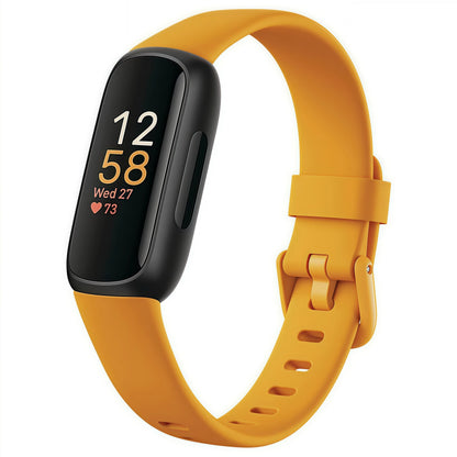 Fitbit Inspire 3 intelligent fitness tracker color touch screen heart rate monitor sleep pressure tracking sports wristband