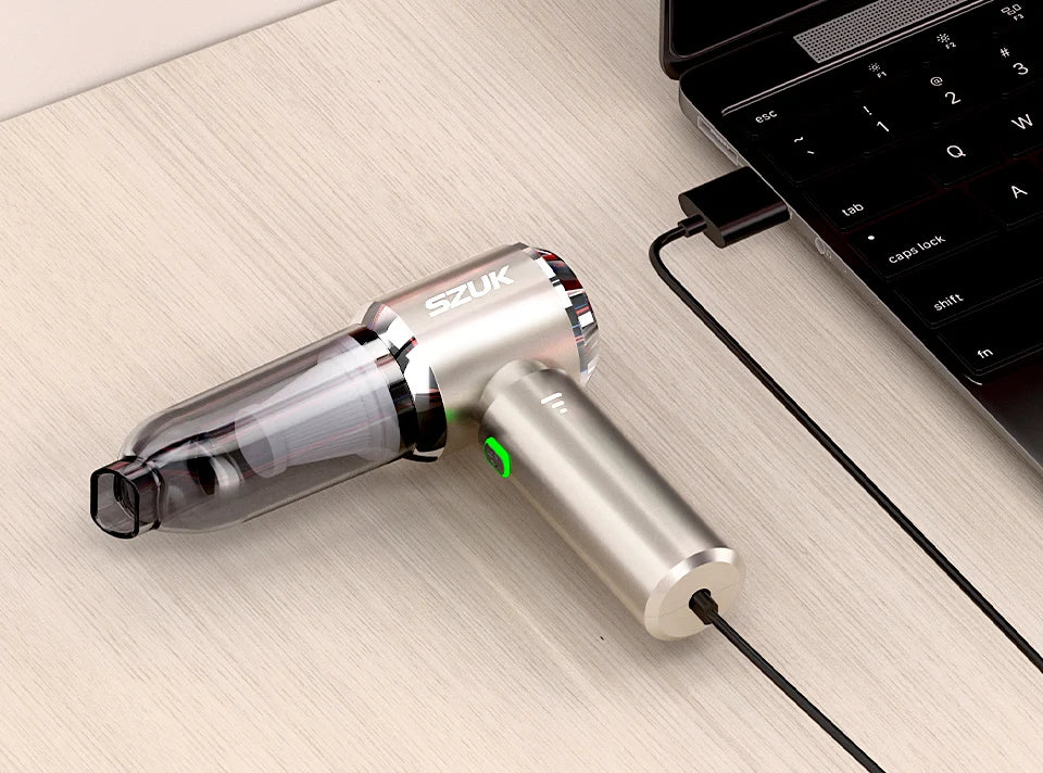 Wireless Car Vacuum Cleaner - Portable Handheld Mini Vacuum With Powerful Suction