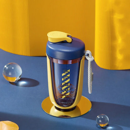 Protein Shaker Bottle Dual Mixing Technology with Shaker Balls for Protein Mixes Fitness Workout Sports Shaker Cups