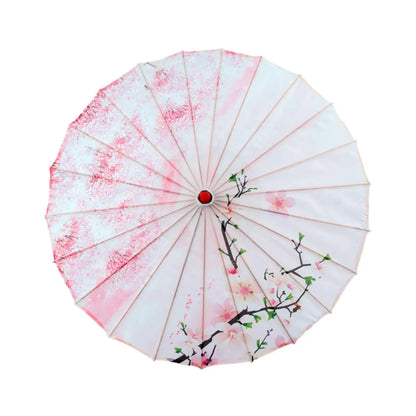 Chinese Oiled Paper Umbrella Japanese Women Decorative Umbrella for Costumes Photography Bridesmaids Party Scenery