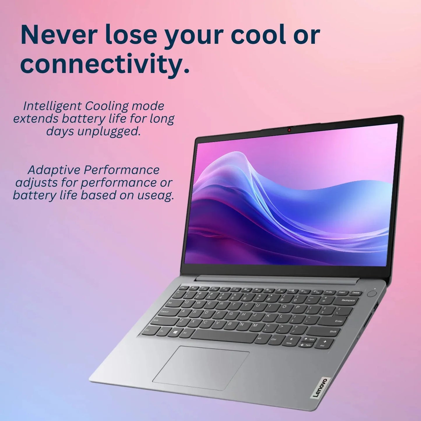 Lenovo Business Laptop - 14 Inch HD Display, Intel Celeron, 4GB RAM, 384GB Storage