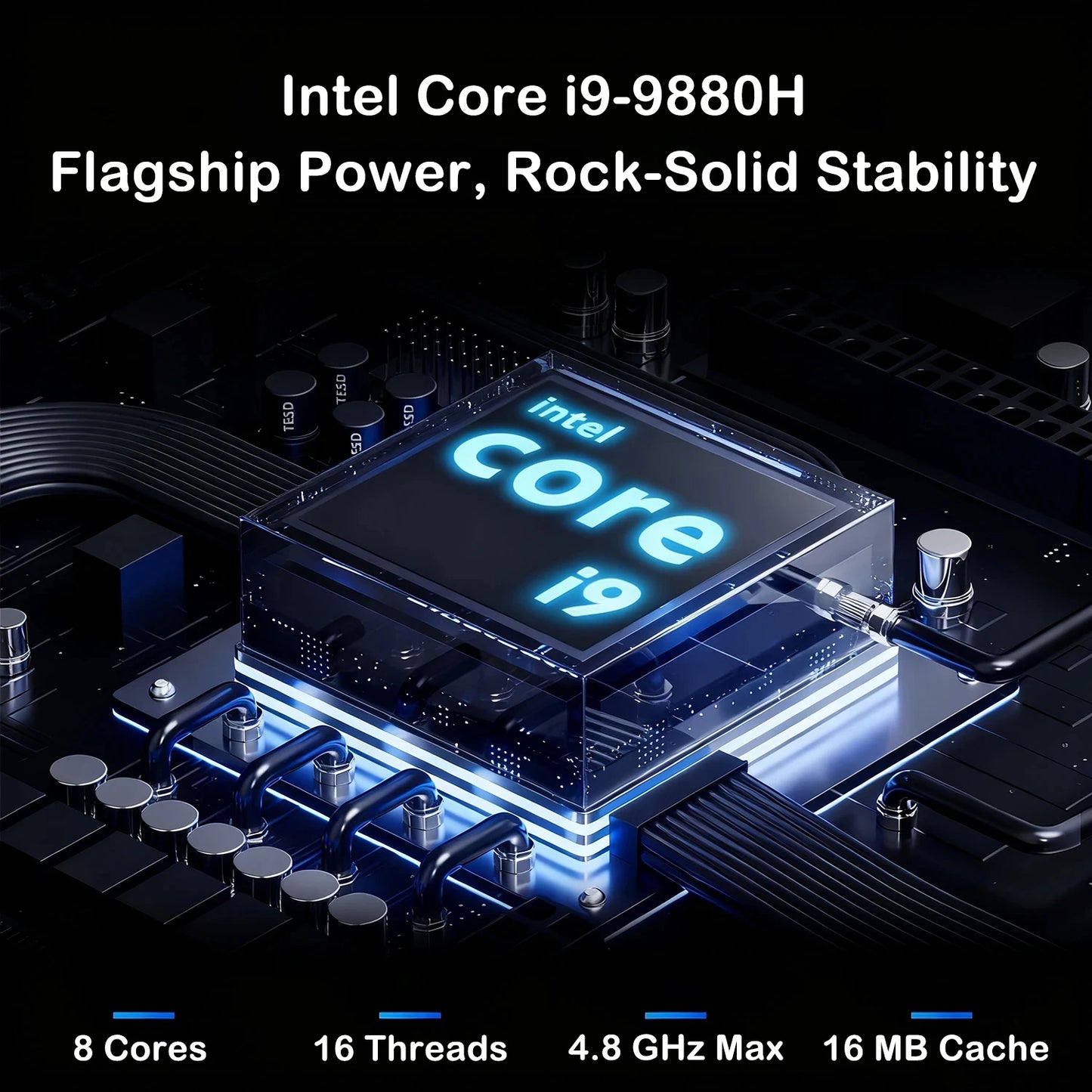 15.6 Inch Gaming Laptop - Intel Core i9, 32GB RAM, 2TB SSD, Windows 11 Pro, Ultra Slim PC