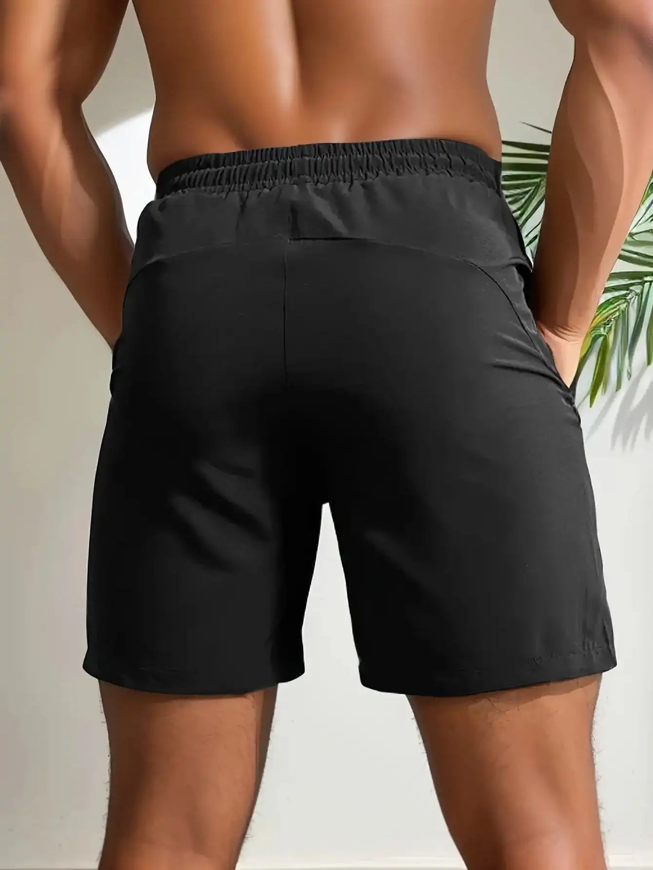 Men's Quick-Dry Shorts – Breathable Zipper Pocket Summer Sports Shorts for Outdoor Fitness