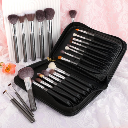 Docolor Makeup Brush Set Professional 10-30pcs Eyeshadow Blush Synthetic Foundation Brush Powder Contour Cosmetic Tool For Women