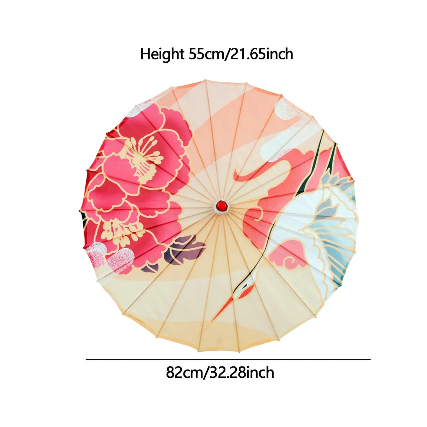 Chinese Oiled Paper Umbrella Japanese Women Decorative Umbrella for Costumes Photography Bridesmaids Party Scenery