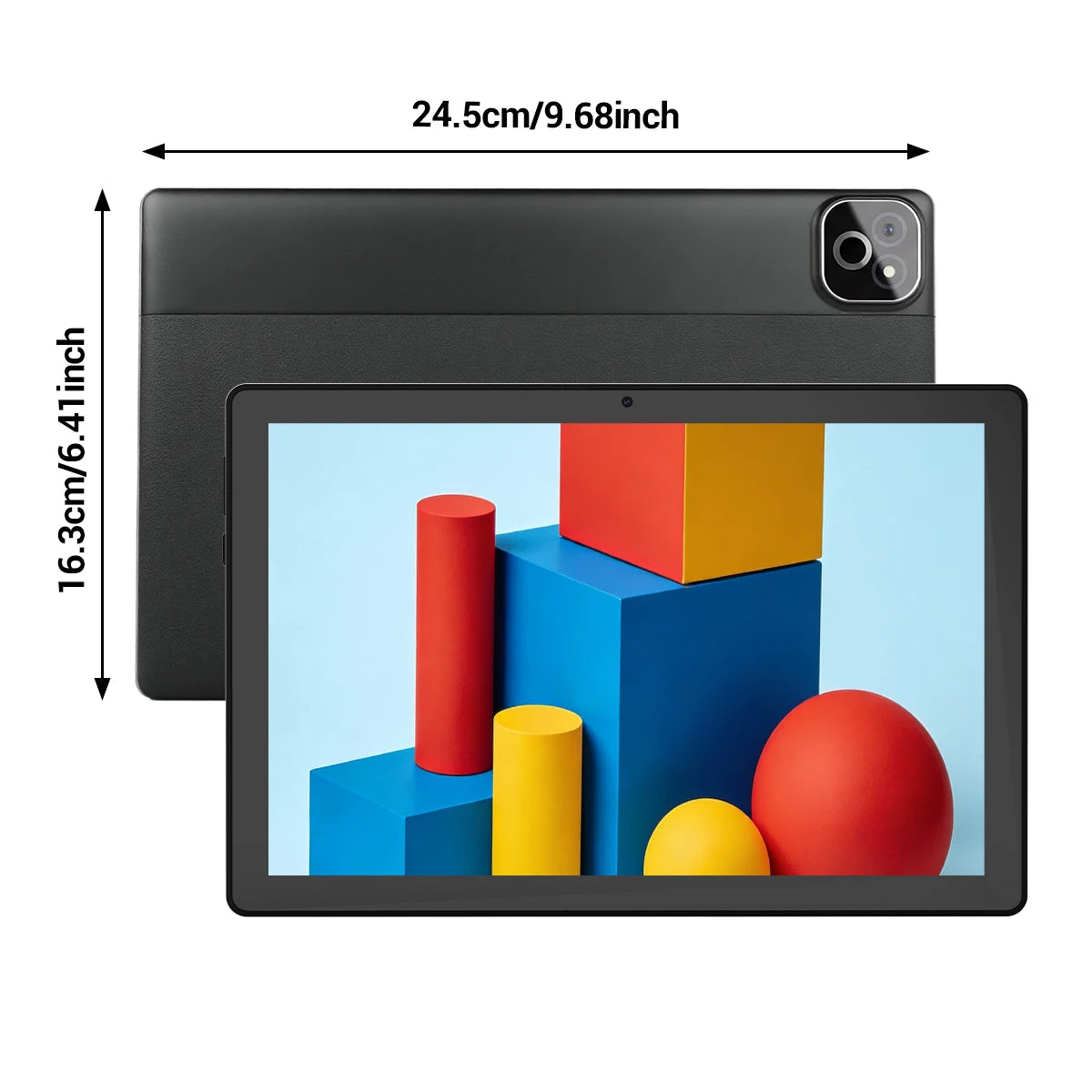 X6 10.1 Inch Android 16 Kids Tablet Octa‑Core 34GB(6GB Physical+28GB Virtual RAM) 6000mAh Battery Widevine L1 Dual Camera WiFi6 BT5.4 1TB Expandable Children Learning Tablet