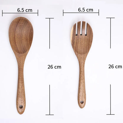 Acacia Wooden Bowl - Japanese Style Salad and Soup Tableware - ZOOMNSTORE