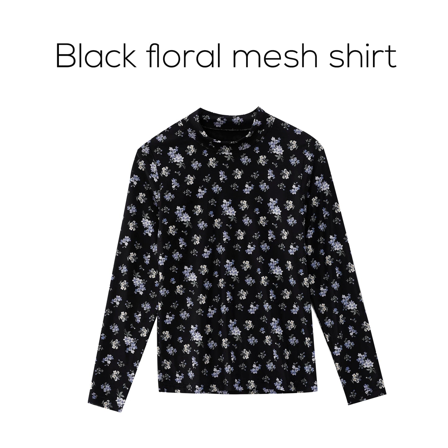 Womens Autumn Winter Maxi Dress  Mesh Modal Shirt Set - High Quality Acetate Fabric - ZOOMNSTORE