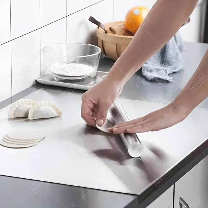 Acrylic Cutting Board with Lip - Clear Kitchen Countertop for Meat Bread  Fruit - ZOOMNSTORE