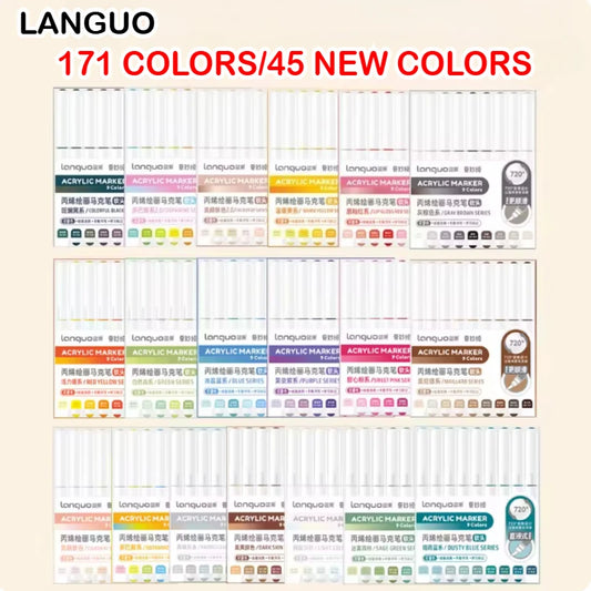 Acrylic Markers Set - 9 Color Art Pens for Rock Painting  DIY Crafts - ZOOMNSTORE