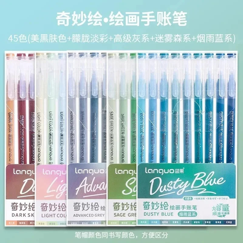 Acrylic Markers Set - 9 Color Art Pens for Rock Painting  DIY Crafts - ZOOMNSTORE