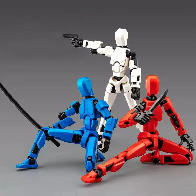 Titan Dummy 13 Action Figure Toys Multi-Jointed Movable Shapeshift Robot Mannequin Dummy Action Model Doll Toys Kid Decora - ZOOMNSTORE