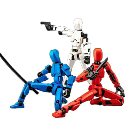Titan Dummy 13 Action Figure Toys Multi-Jointed Movable Shapeshift Robot Mannequin Dummy Action Model Doll Toys Kid Decora - ZOOMNSTORE