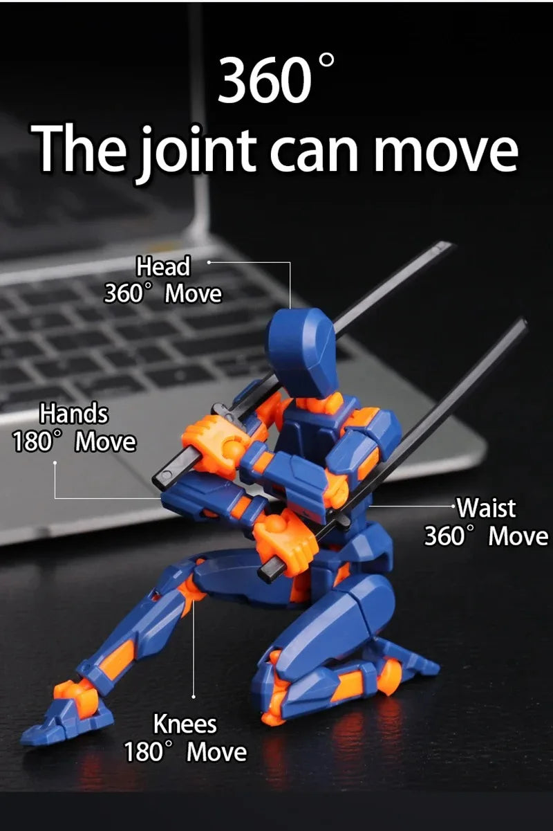 Titan Dummy 13 Action Figure Toys Multi-Jointed Movable Shapeshift Robot Mannequin Dummy Action Model Doll Toys Kid Decora - ZOOMNSTORE