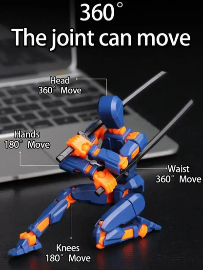 Titan Dummy 13 Action Figure Toys Multi-Jointed Movable Shapeshift Robot Mannequin Dummy Action Model Doll Toys Kid Decora - ZOOMNSTORE