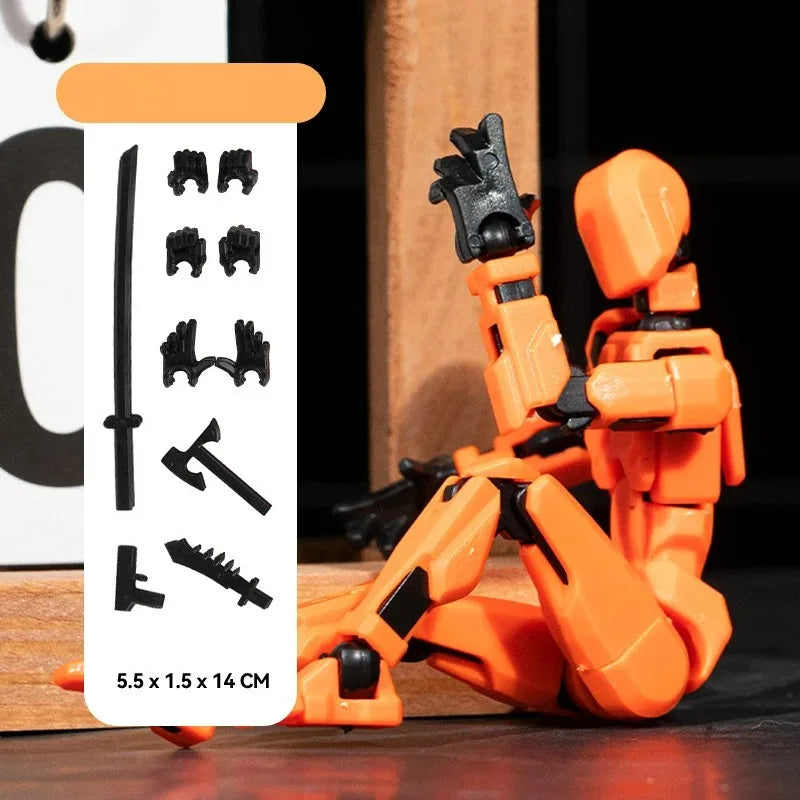 Titan Dummy 13 Action Figure Toys Multi-Jointed Movable Shapeshift Robot Mannequin Dummy Action Model Doll Toys Kid Decora - ZOOMNSTORE