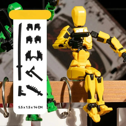 Titan Dummy 13 Action Figure Toys Multi-Jointed Movable Shapeshift Robot Mannequin Dummy Action Model Doll Toys Kid Decora - ZOOMNSTORE