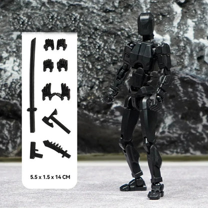 Titan Dummy 13 Action Figure Toys Multi-Jointed Movable Shapeshift Robot Mannequin Dummy Action Model Doll Toys Kid Decora - ZOOMNSTORE