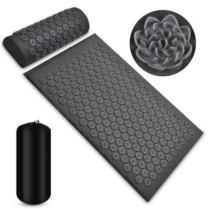 Acupressure Massage Mat - Kuznetsov Applicator Spike Mat for Neck Pain Relief & Muscle Tension - ZOOMNSTORE