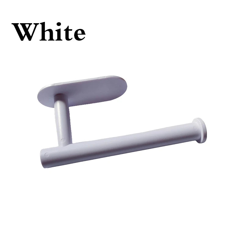 Kitchen Paper Towel Holder Adhesive Tissue Hanger Toilet Roll Paper Dispenser Cabinet Storage Napkin Rack Bathroom Accessories - ZOOMNSTORE