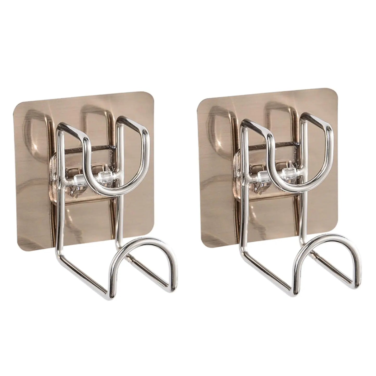 Self-Adhesive Bathroom Hooks - Space-Saving Washbasin Holders - ZOOMNSTORE