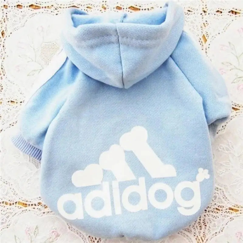 Adidog Dog Hoodie - Warm Autumn Winter Coat for Medium Large Dogs - ZOOMNSTORE