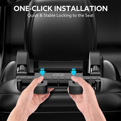 Adjustable Car Headrest – U Shaped Neck Pillow with Telescopic Side Support for Adults & Kids - ZOOMNSTORE