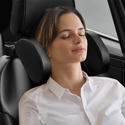 Adjustable Car Headrest – U Shaped Neck Pillow with Telescopic Side Support for Adults & Kids - ZOOMNSTORE