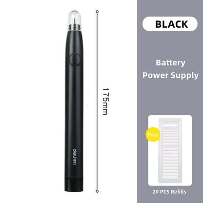 Deli Adjustable Electric Eraser for Sketch Drawing Erasing Writing with Rubber Refills Electric Rubber Pen School Pencil Eraser - ZOOMNSTORE